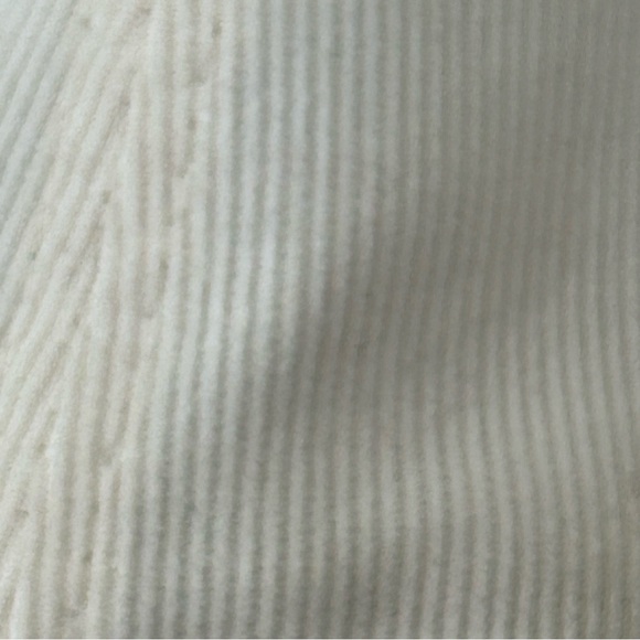 Anthropologie Wyeth Corduroy Adjustable Baseball Cap Cream 100% Cotton Unisex OS - Picture 3 of 8